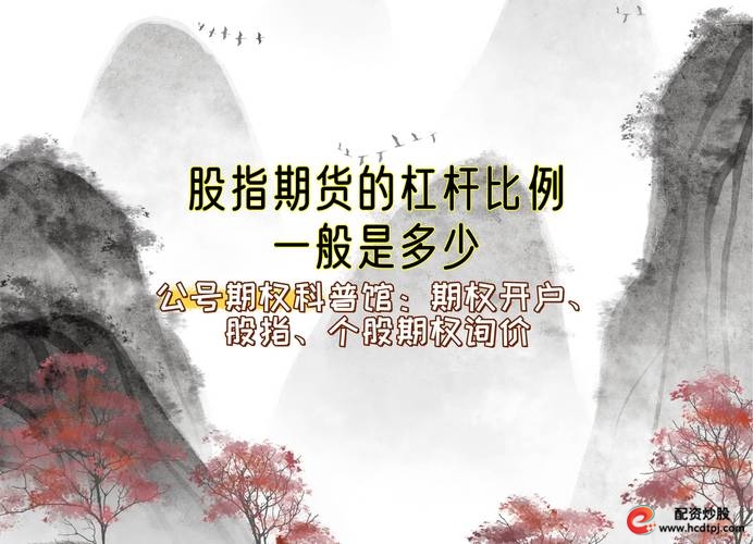 股指期货杠杆计算公式_股指期货杠杆调整机制_股票杠杆多少倍