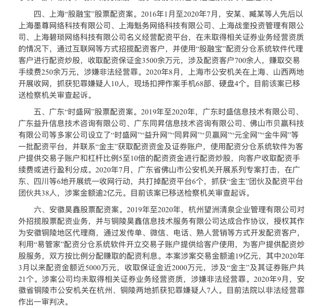 股票配资非法经营案_典型场外配资案例_股票配资手续费