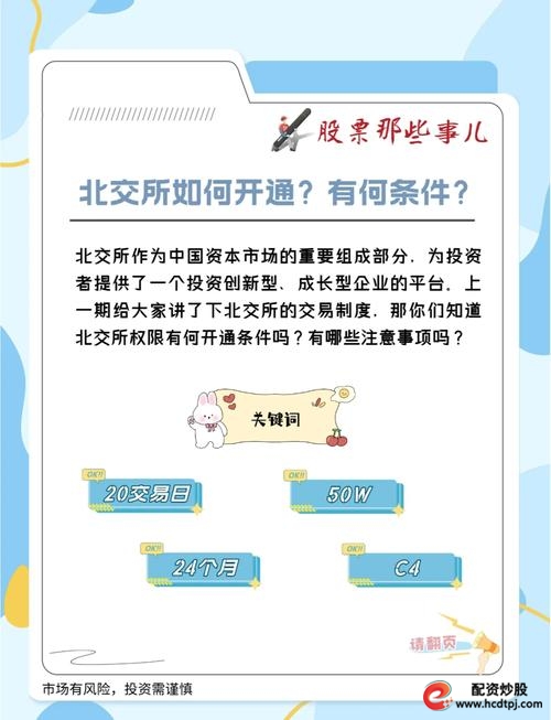 北交所交易适当性要求_股票配资开户_北交所开通条件
