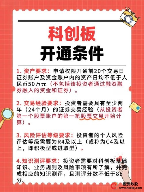 股票融资怎么开通_科创板投资者适当性管理_科创板权限开通监管要求