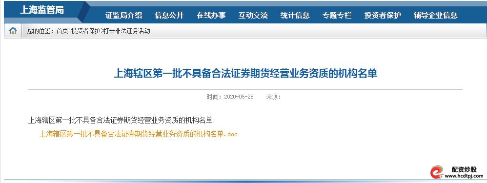 非法场外配资监管_多地证监局开场外配资黑名单_股票杠杆配资